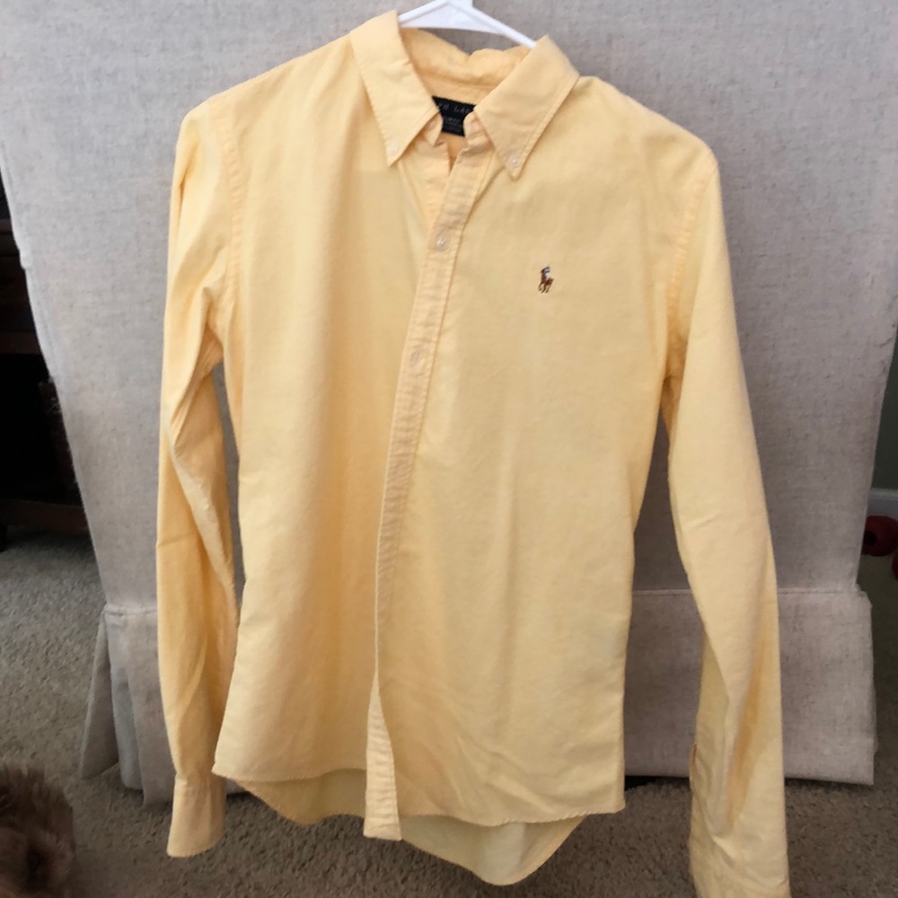 Yellow Ralph Lauren Polo Oxford